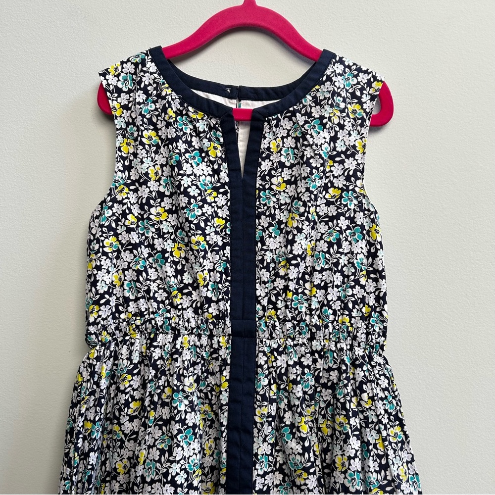 Crewcuts Sleeveless Cotton Floral Dress, Size 8 - Picture 2 of 7